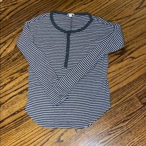 Ribbed long sleeve t-shirt from GAP